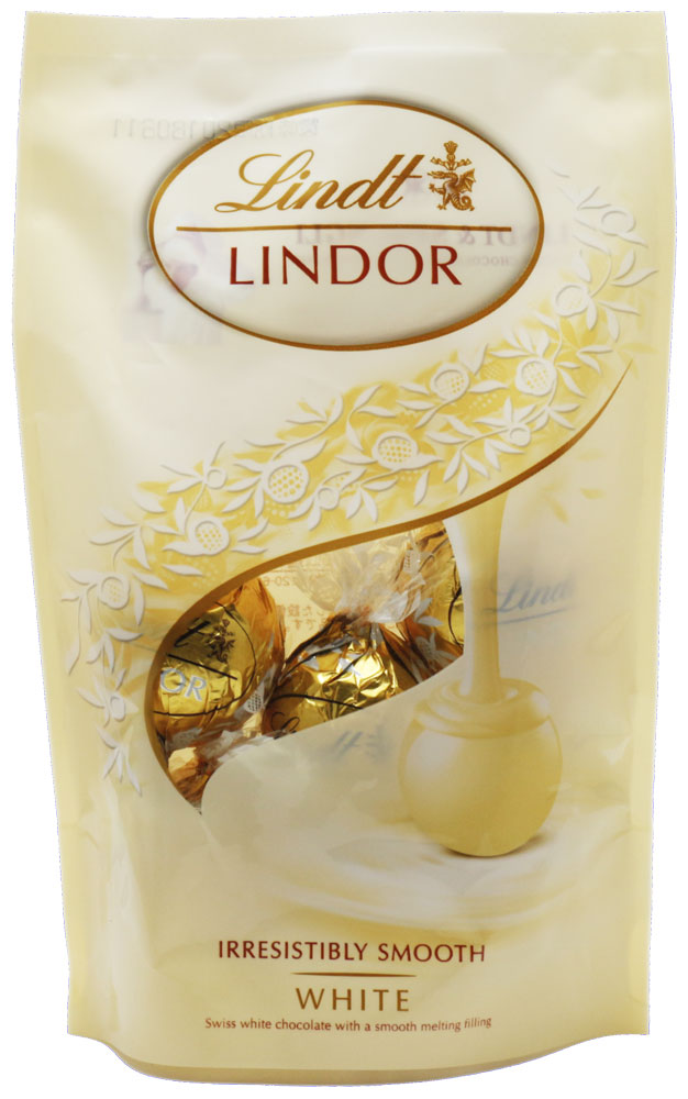 リンツ(Lindt) リンドール　ホワイトパック　60ｇ　　　【個包装　六甲バター　QBB　スイス　高級チョコレート　トリュフチョコ】
