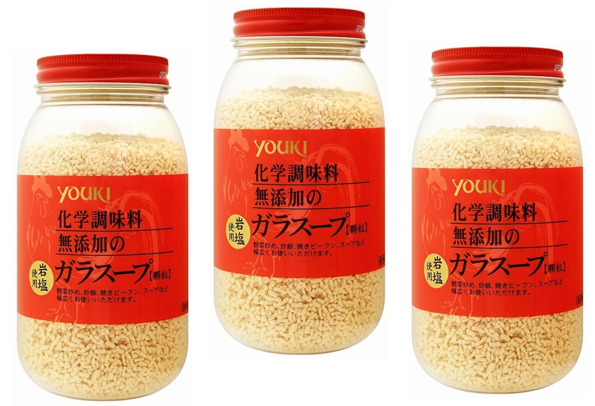 【楽天市場】ユウキ食品 化学調味料無添加のガラスープ 400g×3個