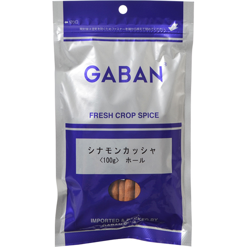 【楽天市場】シナモンカッシャホール 100g GABAN スパイス 香辛料