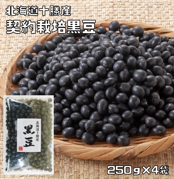 豆力 契約栽培 北海道 十勝産 数量限定 黒豆 くろまめ 激安正規品 1kg