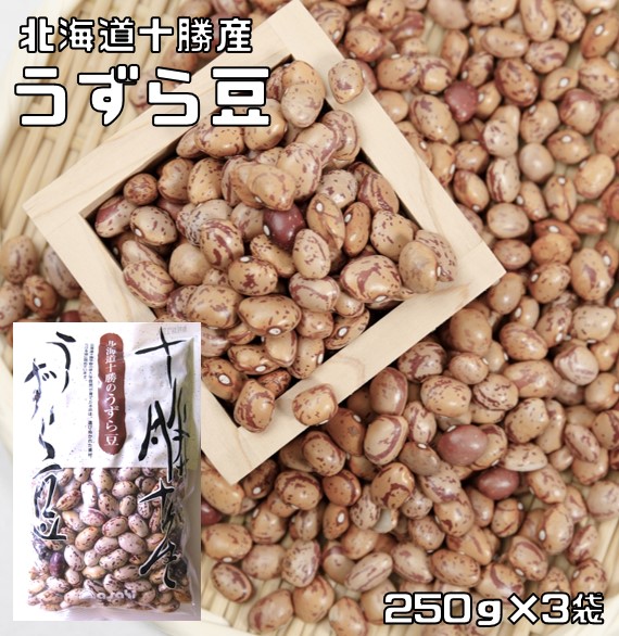 【楽天市場】流通革命 北海道十勝産 うずら豆 250ｇ×20袋×1ケース