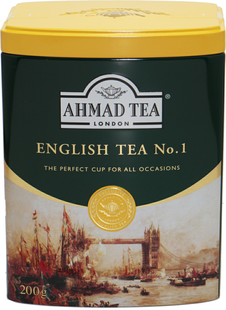 AHMAD TEA イングリッシュブレックファースト リーフティー 200ｇ×12個 【再入荷！】