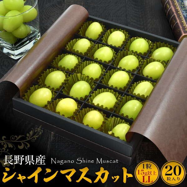 長野県産 シャインマスカット Llサイズ 1粒