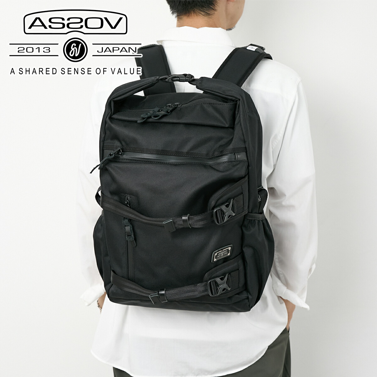 楽天市場】AS2OV アッソブ CORDURA DOBBY 305D 3WAY BACK PACK