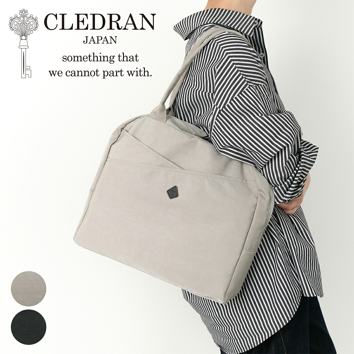 【クレドラン 選べるプレゼント付】 CLEDRAN クレドラン バッグCHEVA（シェバ） ボストンバッグ CR-CL3860レディース トートバッグ カジュアルトート 旅行バッグ POCKET BOSTON 日本製 ギフト かわいい プレゼント ブランド｜Tabinone 店