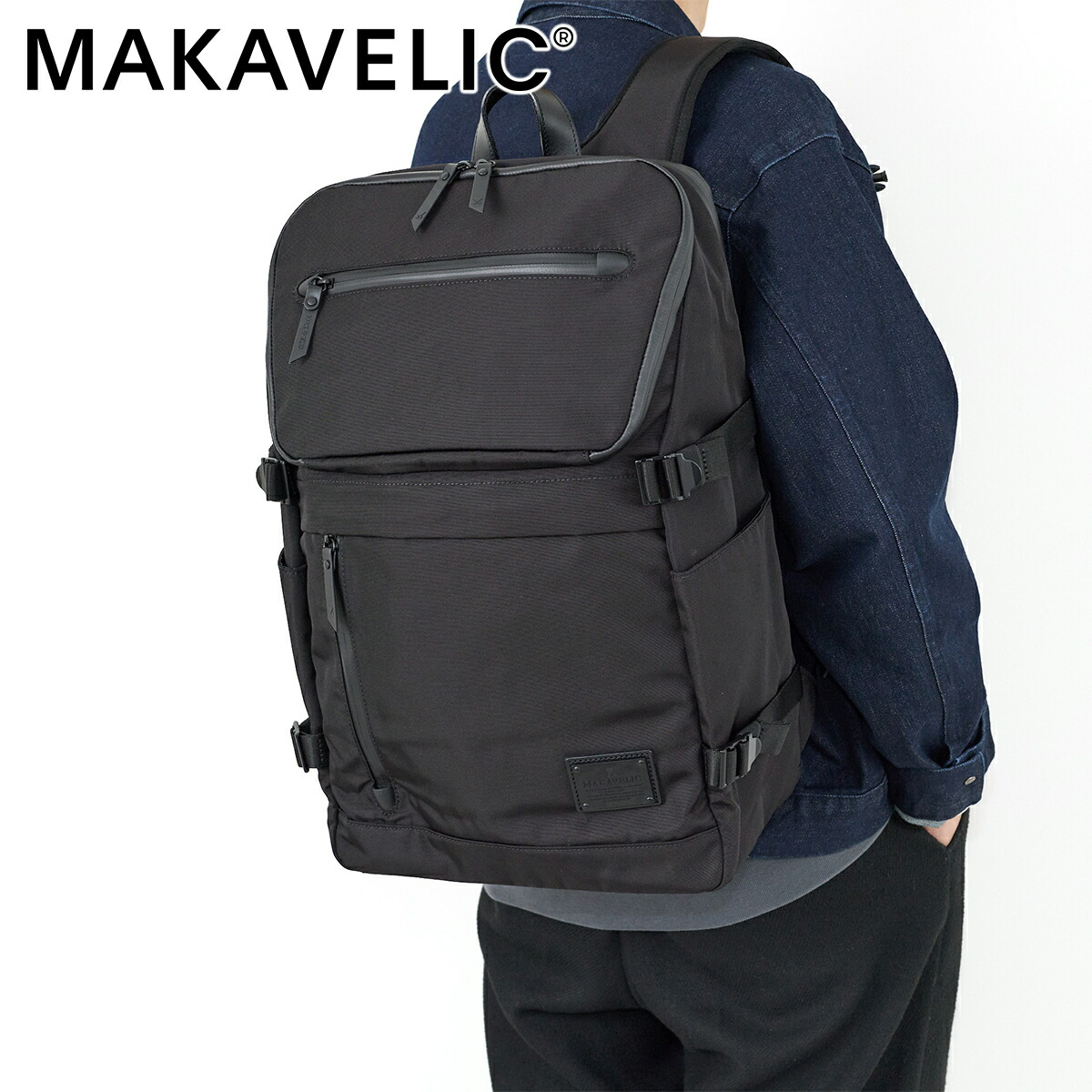 【マキャベリック 選べるプレゼント付】 [ 2026年 春夏新作 ] MAKAVELIC マキャベリック バッグ BUSINESS&TRAVEL RECTANGLE 5 DAYPACK 3126-10101 メンズ レディース デイパック リュックサック リュック バックパック ギフト プレゼント ブランド