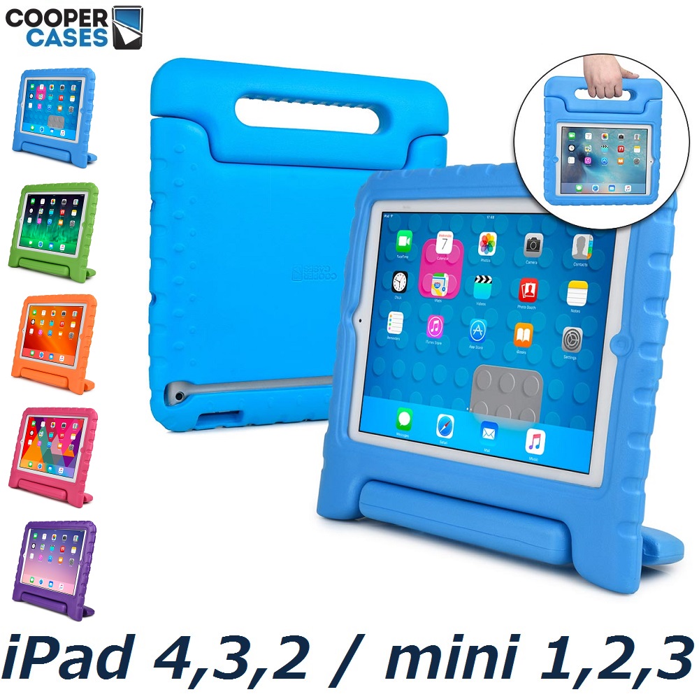 楽天市場 Ipad2 Ipad3 Ipad4 Mini Mini2 Mini3 ケース 子供 キッズ おしゃれ アイパッド スクリーン プロテクター 付き 耐衝撃 かわいい こども 子供用 ハンドル スタンド カバー Cooper Cases ブランド Dynamo Tablet2cases Ltd