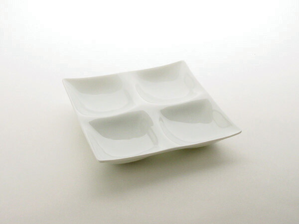 楽天市場】コワケ kowake 3つ仕切り皿 【 深山 miyama 】 白い食器 こ