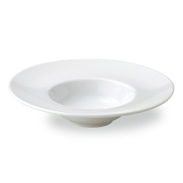 楽天市場】洋食器 平型 24cm リム スープ皿 中皿 白い食器 日本製 美濃