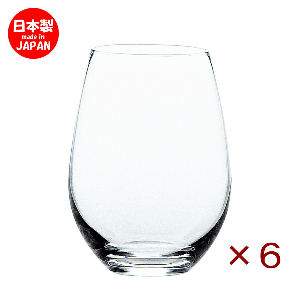 ウォーターバリエーション 12タンブラー 360ml 6個セット 東洋佐々木ガラス ステムレス ワイングラス おしゃれ かわいい グラス コップ 食洗機対応 日本製 4,289円