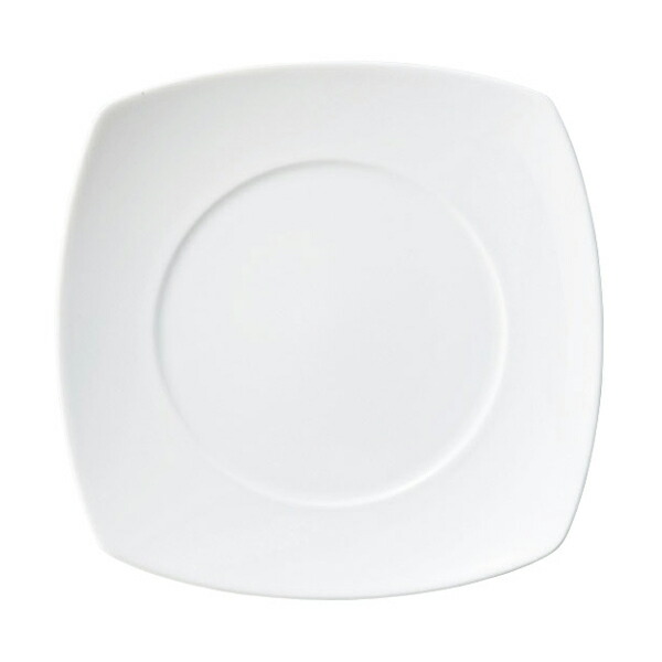 楽天市場】フィノ ピュアホワイト 23.5cm スクエアープレート 角皿