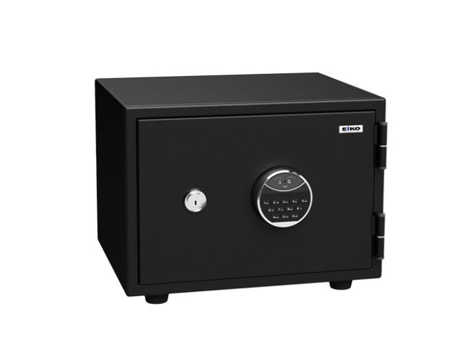 エーコー金庫 KSSW-FS　顔認証FS式＆テンキー式 内蔵シリンダー錠 開梱設置サービス付き 小型耐火金庫