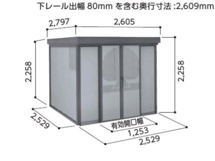 ヨドコウ 砂ぼこり窪溜まり F印字機 DPFW-2525 あずま屋飾りつけ 取り引き先精神的な統合品 yodo 淀川製鋼所 大型 ゴミステイション 露天 砂ぼこりボックス席 露天 くず物倉入れ庫