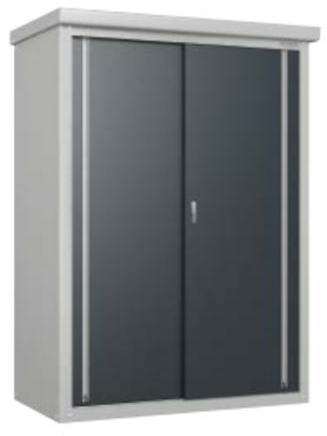 楽天市場 ダイケン ミニ 物置 Dm Gy137型 物置 屋外 収納庫 物置 おしゃれ ベランダ収納庫 屋外 スチール物置 タックオンライン 楽天市場店