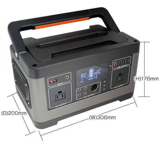 楽天市場】VOLTMEポータブル電源収納パネル設計577.2Wh大容量