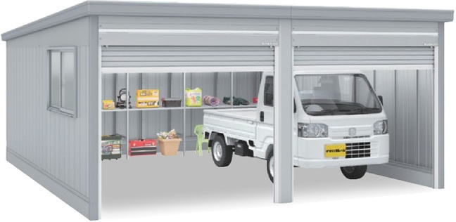 在庫限りッ アウトレット 関西限定 配送のみ お客様組立品 イナバ物置 ガレージ ガレーディア Grn 2652hl 2 ハイルーフ 一般型 物置 屋外 収納庫 物置 おしゃれ 車庫 イナバガレージ 売り尽くしセール Bitcoinsociety Techno Shop Net