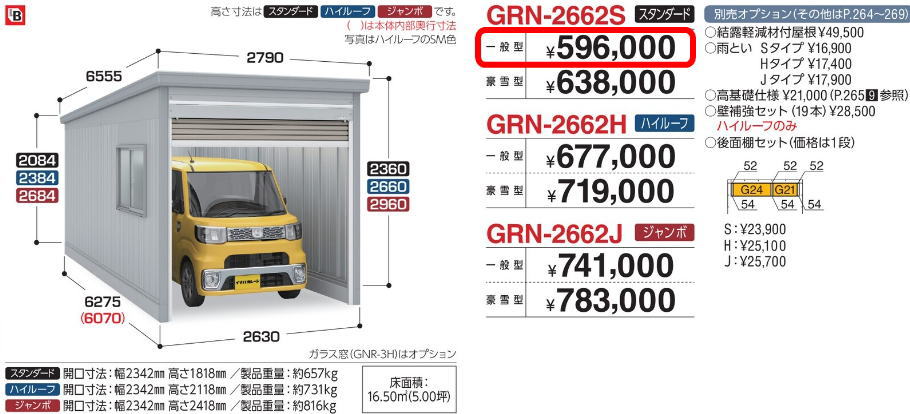 関西限定 配送のみ お客様組立品 イナバ物置 ガレージ ガレーディア Grn 2662s スタンダード 一般型 物置 屋外 収納庫 物置 おしゃれ 車庫 イナバガレージ Mergertraininginstitute Com