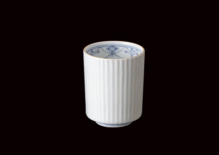 【百貨店SALE継続期間はP10倍！】単品 青華瓔珞文 湯呑（小）〈1個〉 有田焼