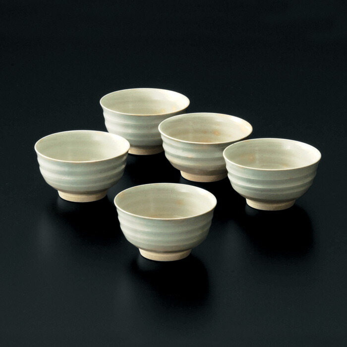 斗々屋 送料無料 茶碗 接客 和食器 桐箱入 011-0621 たち吉 おもてなし お茶 5個1セット