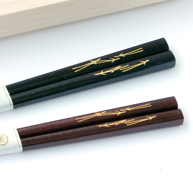 たち吉 木箱つき黒色お箸　50セット単位で販売 たち吉 木箱つき黒色お箸 50セット単位で販売 たち吉 木箱つき