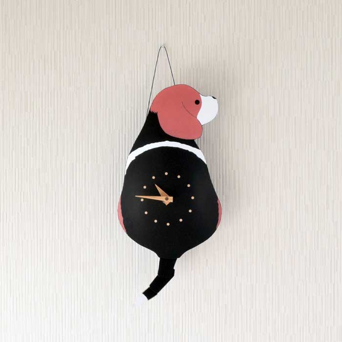 楽天市場】猫時計 振り子時計 壁掛け時計 藤井啓太郎「 猫のしっぽを 