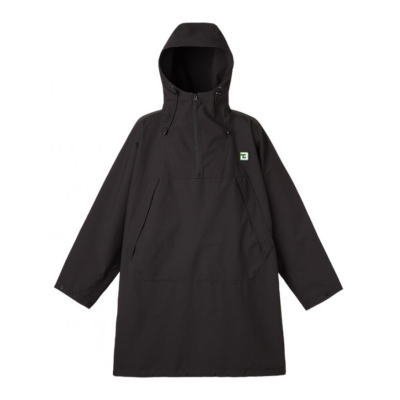 常緑植物 B-TRUE アノラックポンチョ 黒いこと L（LL～4L社会階級） ビートゥルー Bトゥルー ANORAK PONCHO