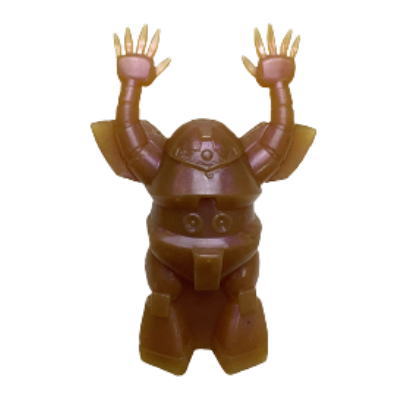 【在庫限定特価】　トライアングルキャラクターズ　ゴッグ　3.5インチ　ジャブローアンバー　MSM-03　JABURO AMBER　【ネコポス配送可】　機動戦士ガンダム　ワーム　COSPA　水陸両用MSワームシリーズ画像
