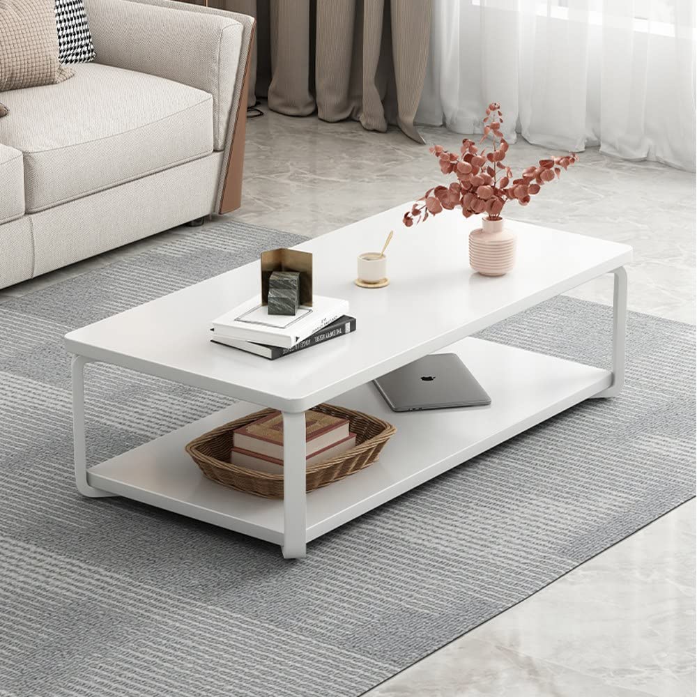 ローテーブル 収納付きしセンターテーブル コーヒーテーブル リビング テーブル R角保護 L100CM *D50CM*H45CM｜タクトストア 21,608円