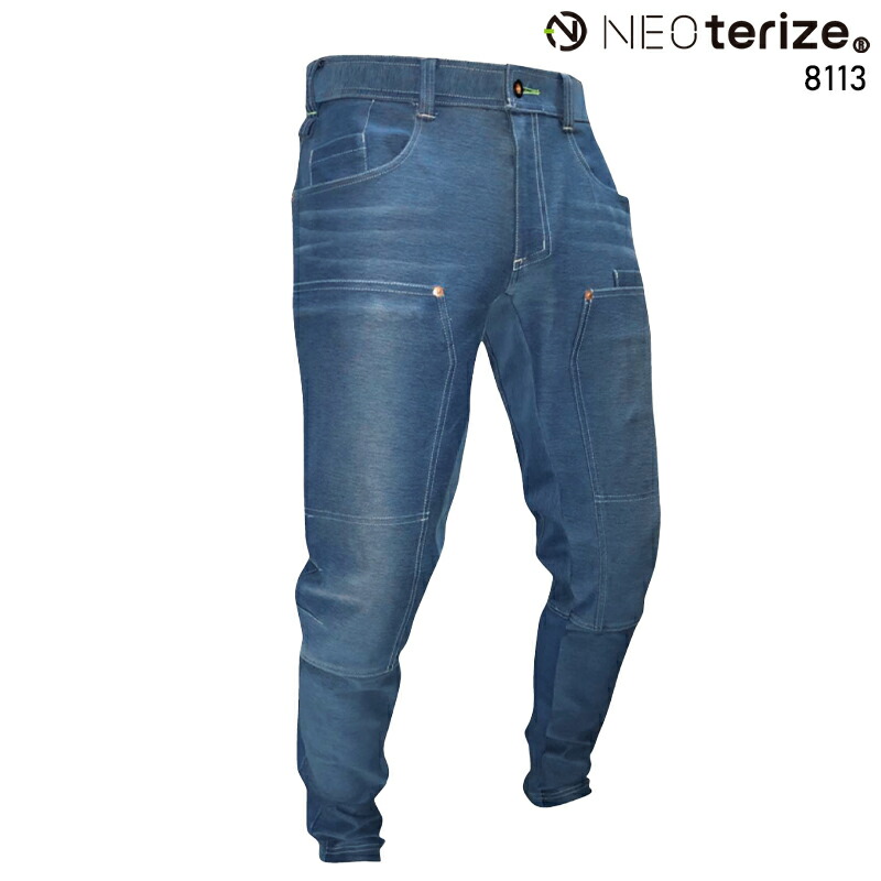 NEOterize インディゴ カジュアルワークパンツ 楽天市場】NEOTERIZE ネオテライズ 作業着 制電 カーゴパンツ