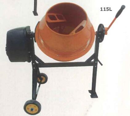 電動ミキサー 1セット シンセイ 115L 農家 農作業 4571191196279【121-131】