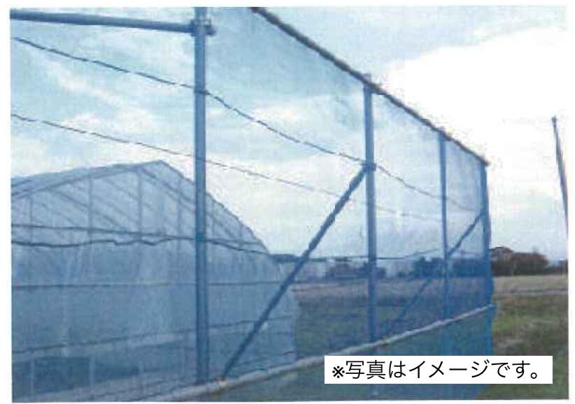 シンセイ 4mm×1m×1.8m 防風ネット 防雪・防風ネット 100 4951998403464【121-733】