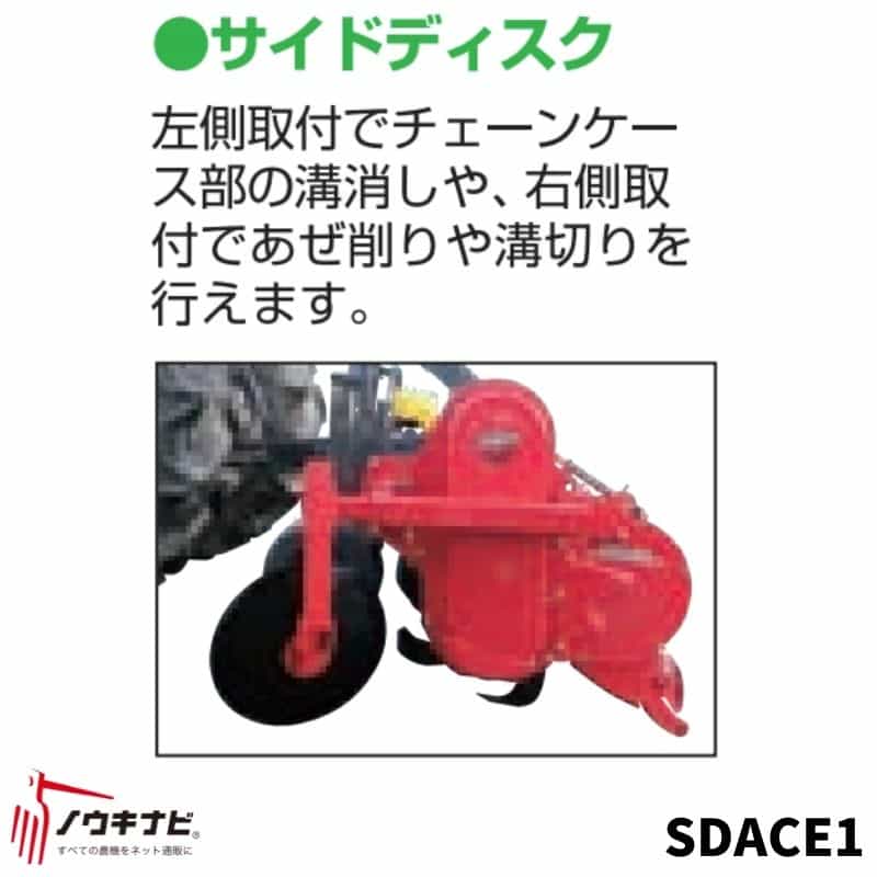 楽天市場】トラクター用あぜ際処理機 サイドディスク ジョーニシ ND4-SA 畦際処理機 【71-116】 : ノウキナビ新品ショップ楽天市場店