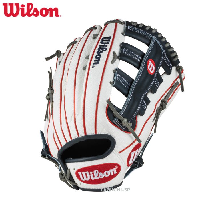 Wilson ウイルソン ワナビーヒーロー 軟式 グローブ MLB ホワイト 激安