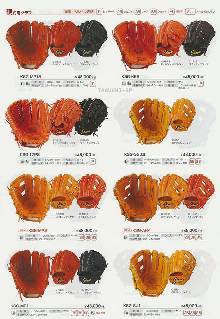 楽天市場 久保田スラッガー 硬式オーダーグラブ 硬式用 オーダーグローブ グラブ 高校野球対応 Gon 01 代引きでは承れません タグチスポーツ