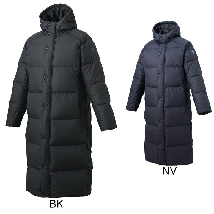 楽天市場 年秋冬モデル デサント フード付 スーパーロングダウンコート Dmmqjc44 ベンチコート メンズ 田原スポーツ