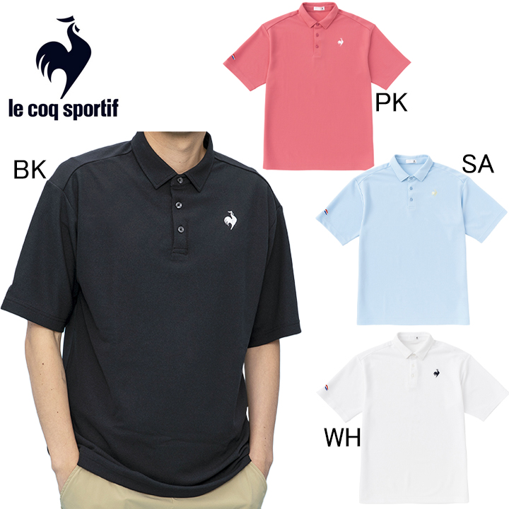 楽天市場】ルコック le coq sportif 半袖ポロシャツ QMMTJA70Z