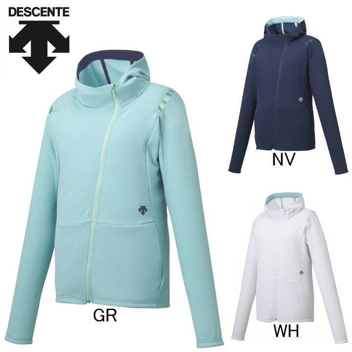 【新品タグ付き】デサント　ライトスムースフーデッドジャケット　パンツ　上下セット 楽天市場】デサント DESCENTE Move Sport サンスクリーン フード