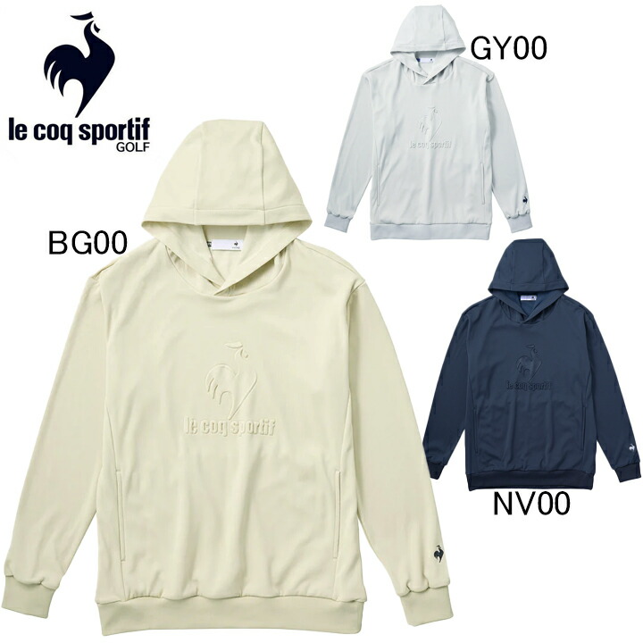 楽天市場】送料無料 ルコック パーカー 長袖 メンズ ゴルフウェア le