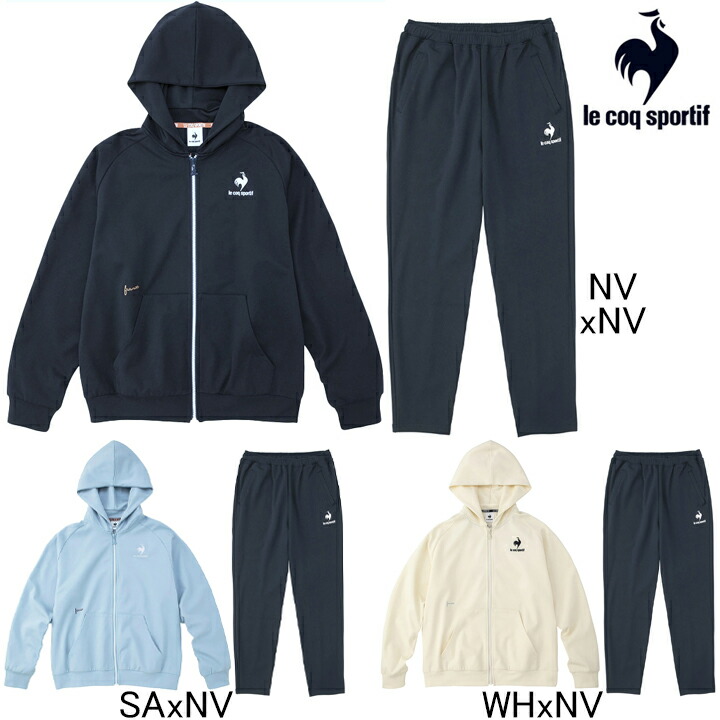 ルコックスポルティフ セットアップ ナイロンジャケット ナイロンパンツM ルコックスポルティフ le coq sportif ナイロンクロスジャケット