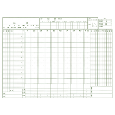 楽天市場 成美堂スコアブック ソフトボール 9115 メール便対応商品 野球用品専門店 野球館