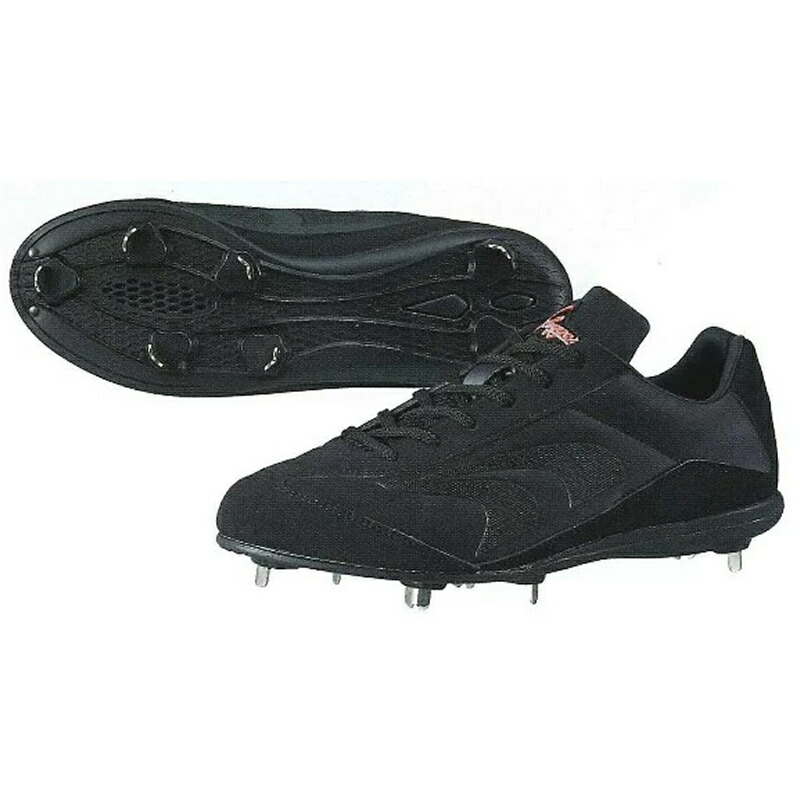 楽天市場】久保田スラッガー スパイク LS02 D-007B ブラック 紐式 樹脂