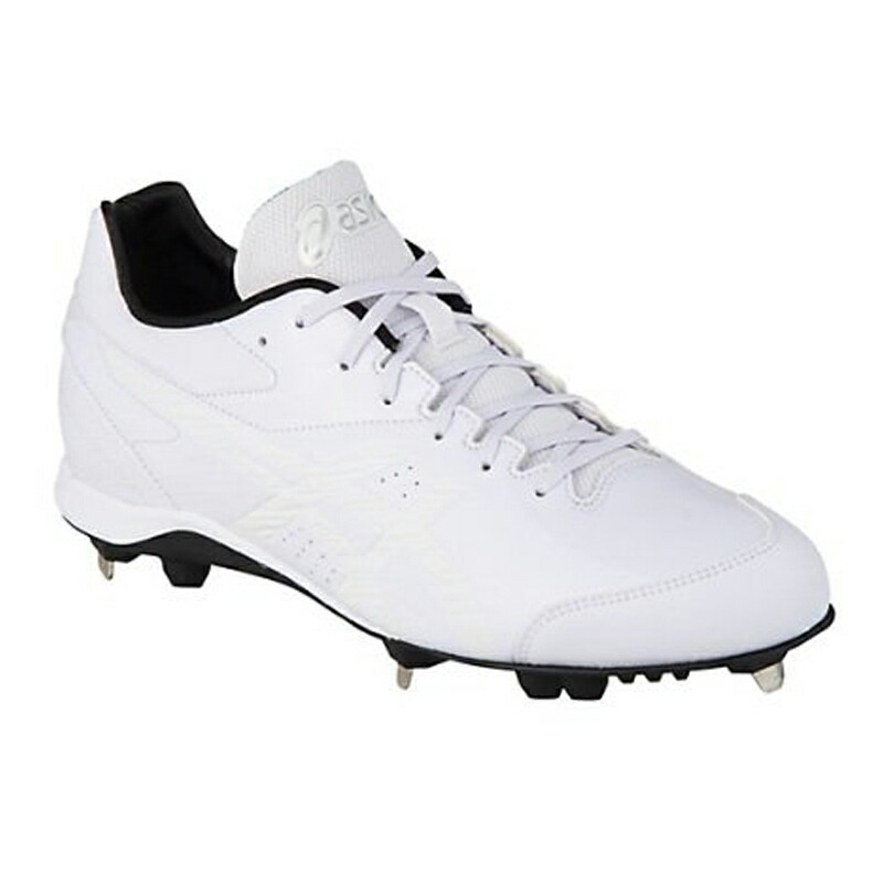 アシックス ベイスボールスパイク NEOREVIVE 4 WHT スタッド 1123a032