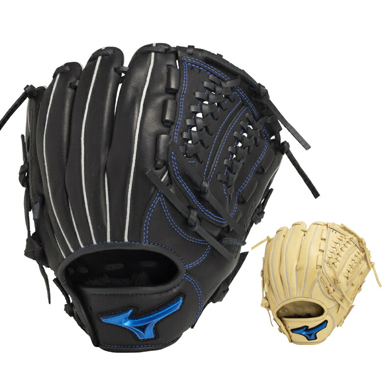 中古　ミズノ　ウィルドライブ　グローブ　少年野球　SSサイズ　黒/青　軟式野球 ミズノ（MIZUNO）（キッズ）少年軟式用グラブ オールラウンド用