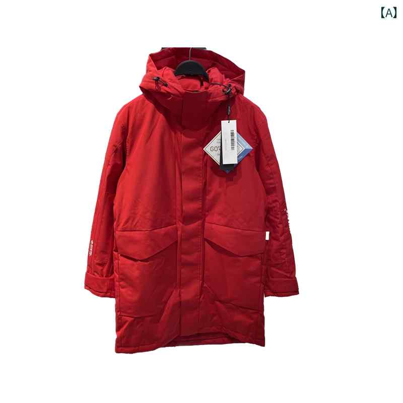 楽天市場】レッド ダウン ジャケット メンズ 冬の新 パープル フード