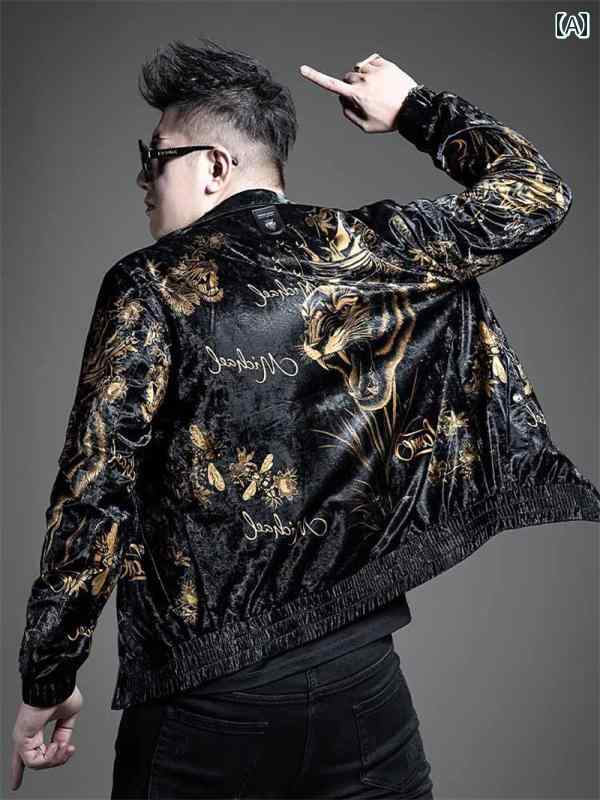ej9 MODISH GAZE 虎刺繍 福 ナイロンジャケット 黒 メンズM 楽天市場】BLACK SIGN ブラックサイン / 「Poiret Jacket