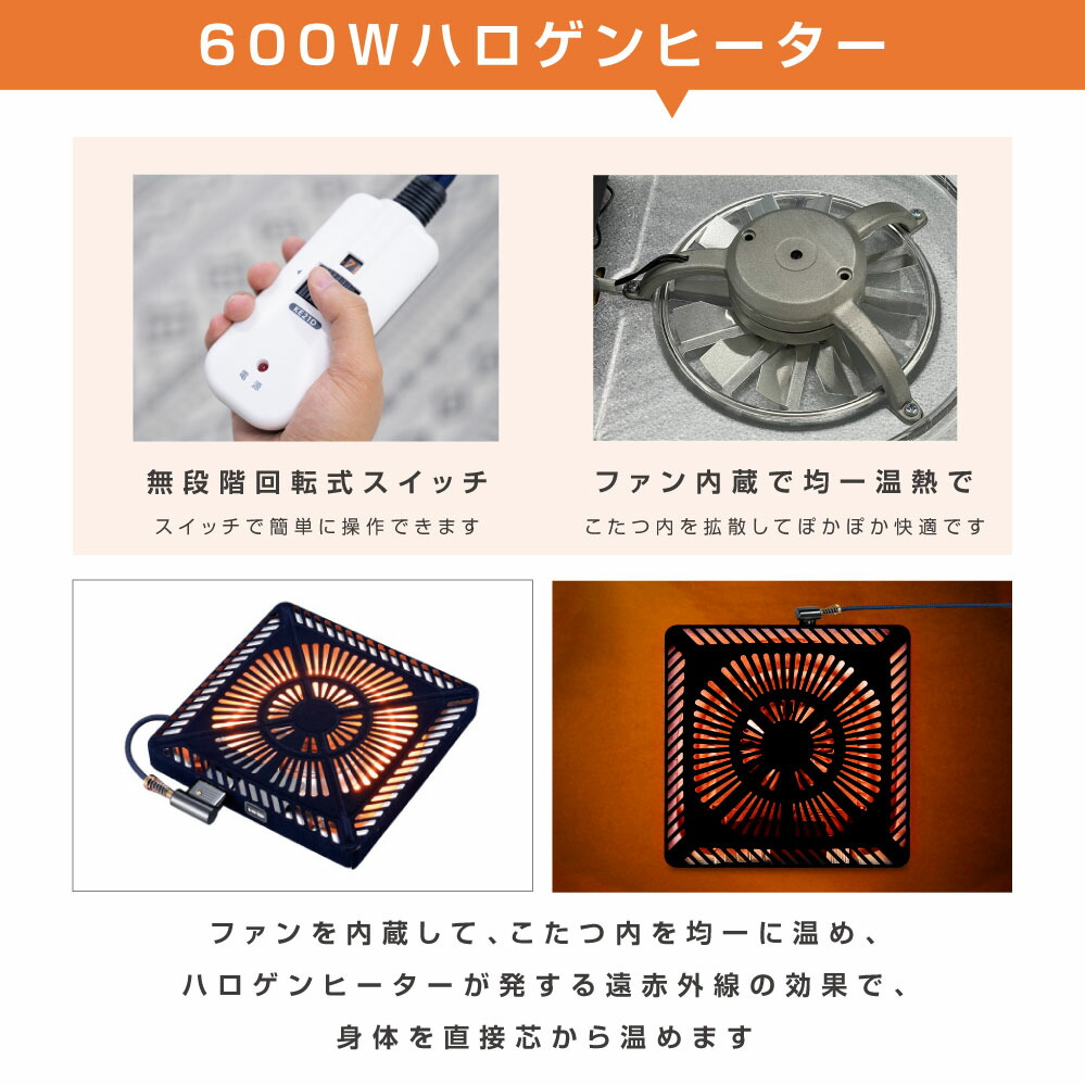 贅沢 こたつヒーター交換用 温風ハロゲンヒーター 90〜600W こたつ用 ヒーターユニット 手元コントローラー こたつヒーターユニット 取替え用  取り替え用ヒーター ユニットヒーター 交換用 送料無料 mhu-601e levolk.es