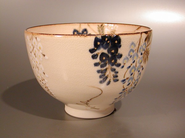 宮地成和造　織部茶碗【共箱】茶道具 楽天市場】茶道具 抹茶茶碗織部 M6-MN宮地成和作、桐共箱 新品ギフト