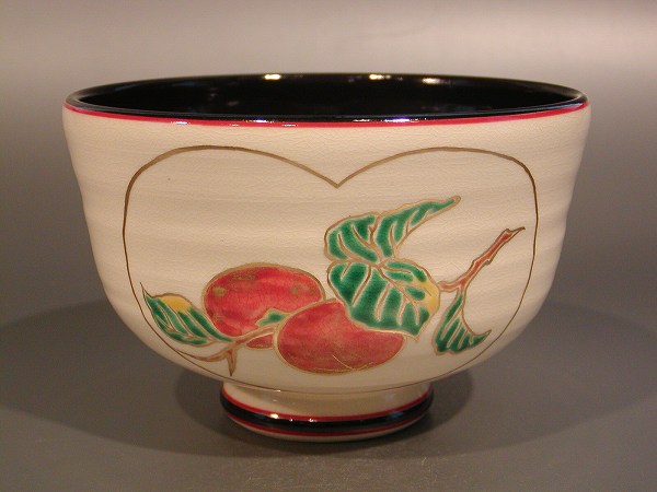 楽天市場】茶道具抹茶茶碗 栗絵京都 手塚桐鳳作 : 佐藤大観堂