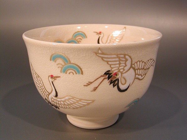 楽天市場】茶道具抹茶茶碗 交趾釉ペルシャ唐草 宝尽に子中村翠嵐作