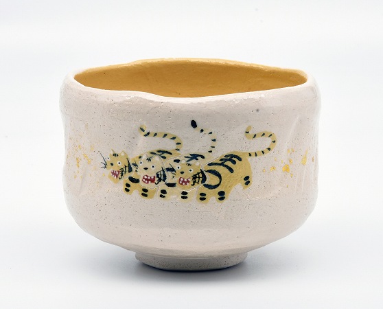 楽天市場】茶道具抹茶茶碗 交趾釉ペルシャ唐草 宝尽に子中村翠嵐作